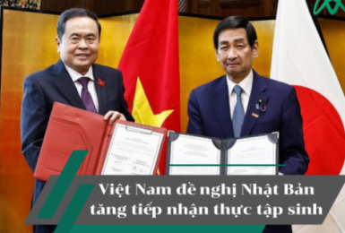 Việt Nam đề nghị Nhật Bản tăng tiếp nhận thực tập sinh